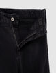 Jean loose noir garçon-4