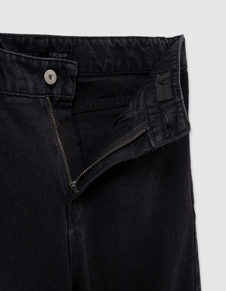 Jean loose noir garçon-4 Jean loose noir garçon-4