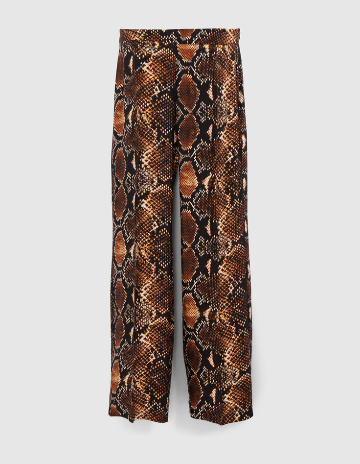 Pure Edition &ndash; Damenhose mit Python-Rock-Print-6