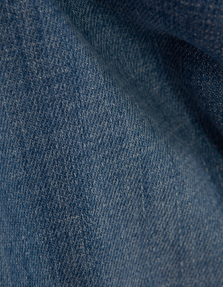 Indigoblaue SLIM-Herrenjeans WATERLESS-8