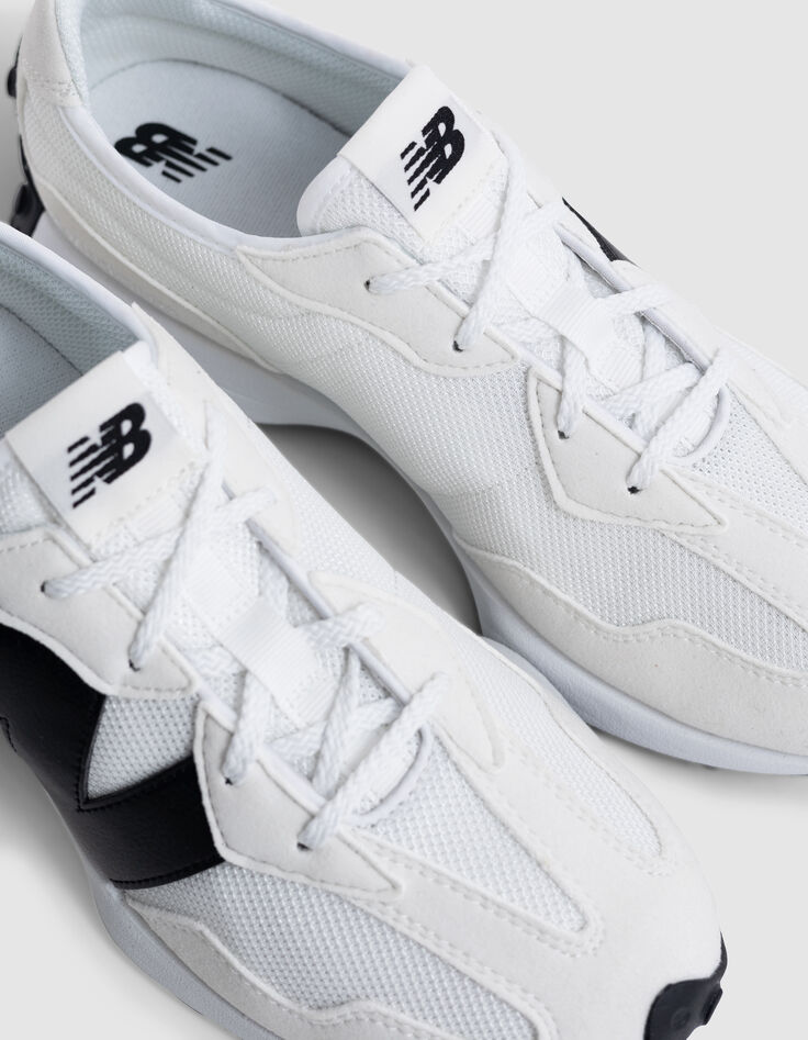 Zwart-witte NEW BALANCE 327 meisjessneakers-4