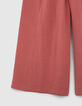 Terracotta jumpsuit geborduurd meisjes-4