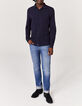 Chemise SLIM bleu foncé jersey ABSOLUTE DRY Homme-6
