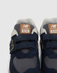 Blaue und camelbraune Jungensneakers NEW BALANCE® 28-34-6