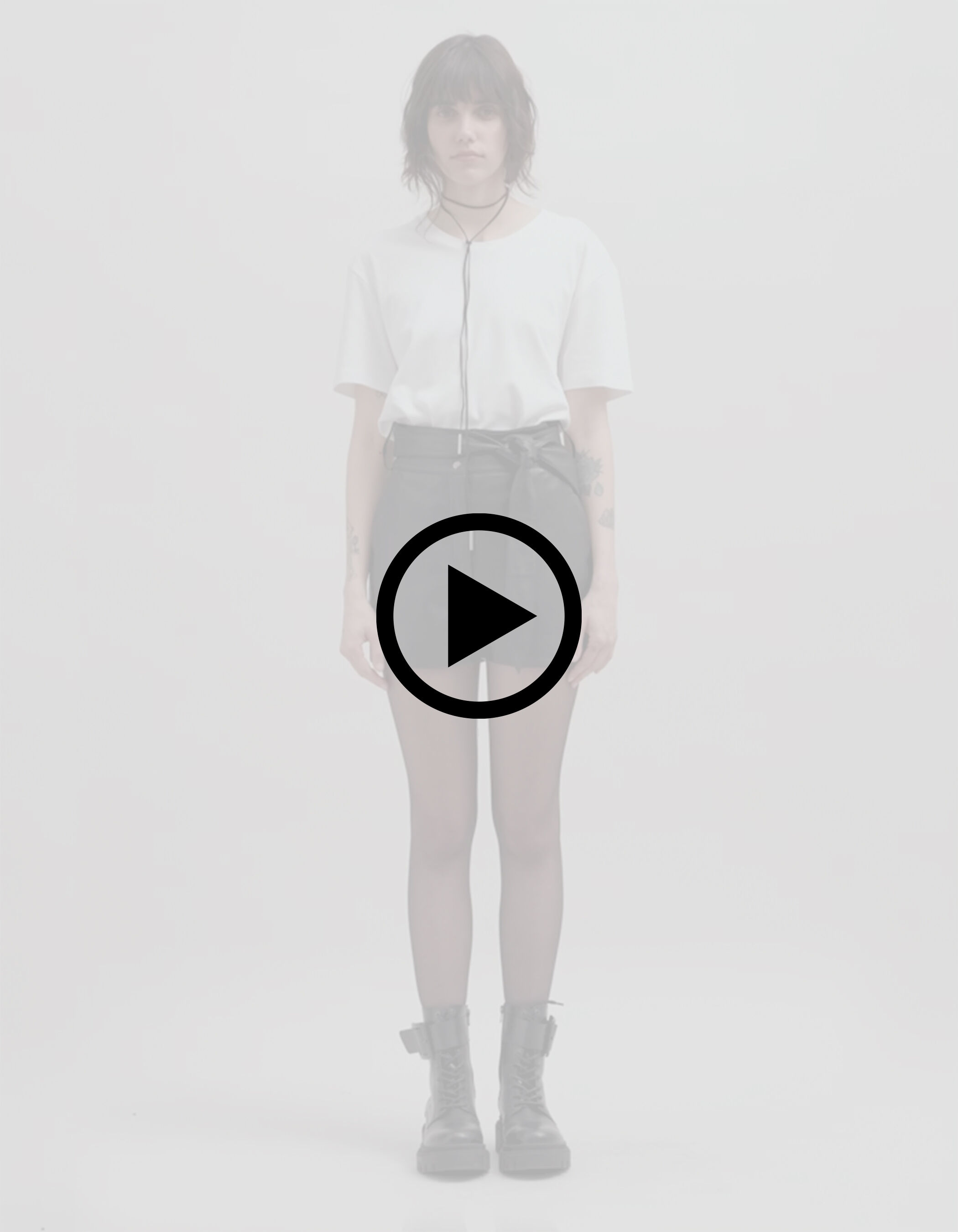 Women s leather shorts IKKS
