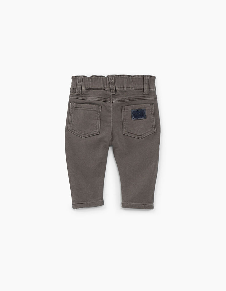 Pantalón verde army punto knitlook bebé niño -4