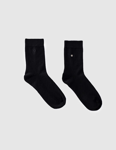 Schwarze Herrensocken - IKKS