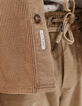 Sobrecamisa REGULAR marrón claro de pana Hombre-4