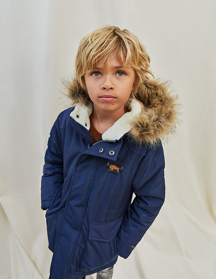 parka fourrée garcon