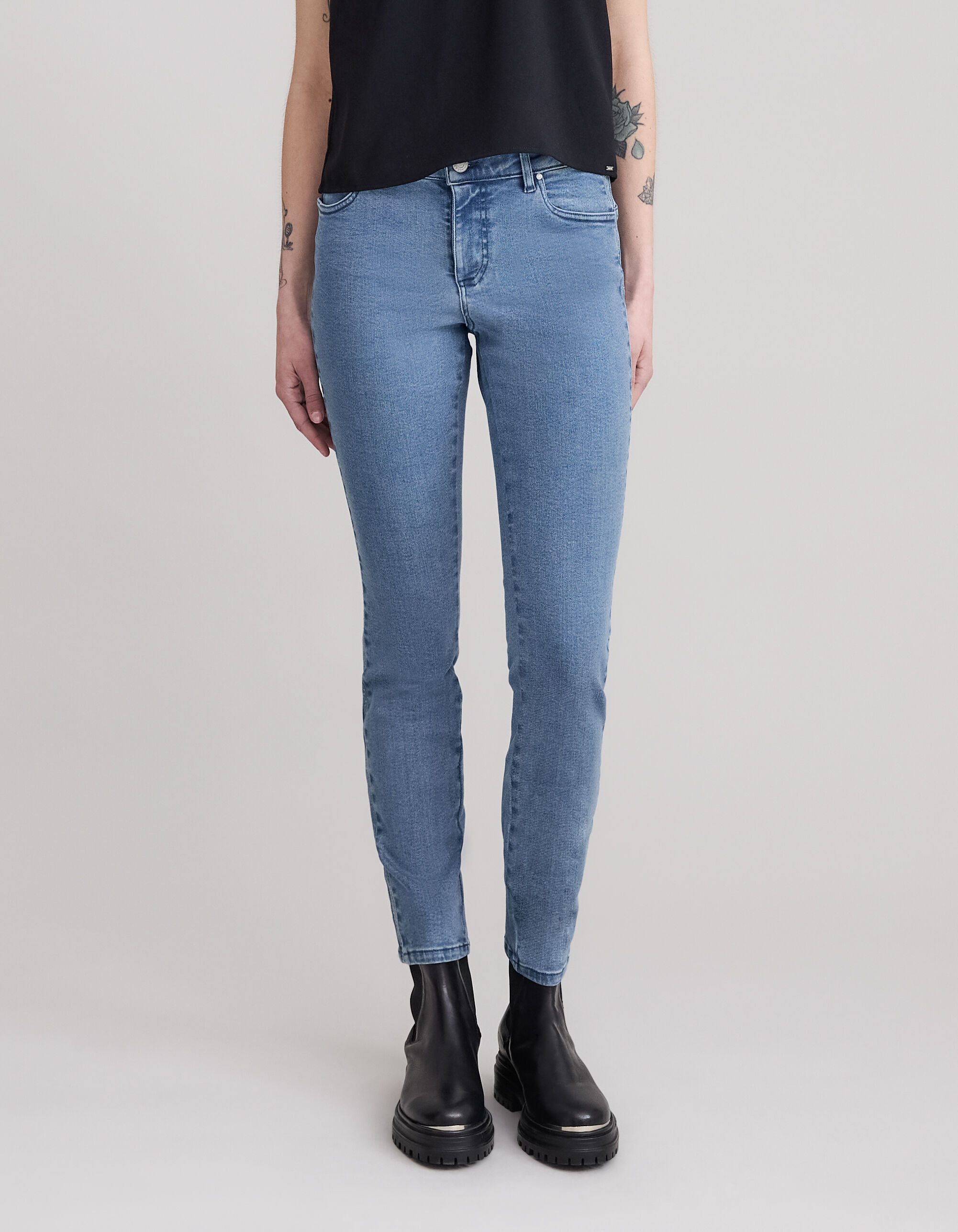 Jean slim elasthanne femme hotsell