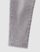 Jungen-Jogginghose mit elastischem Bund in Grau-7