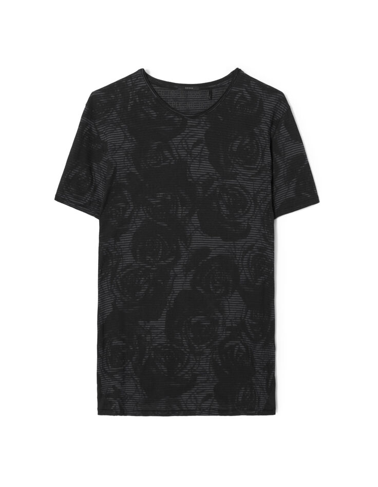 Schwarzes T-Shirt-5