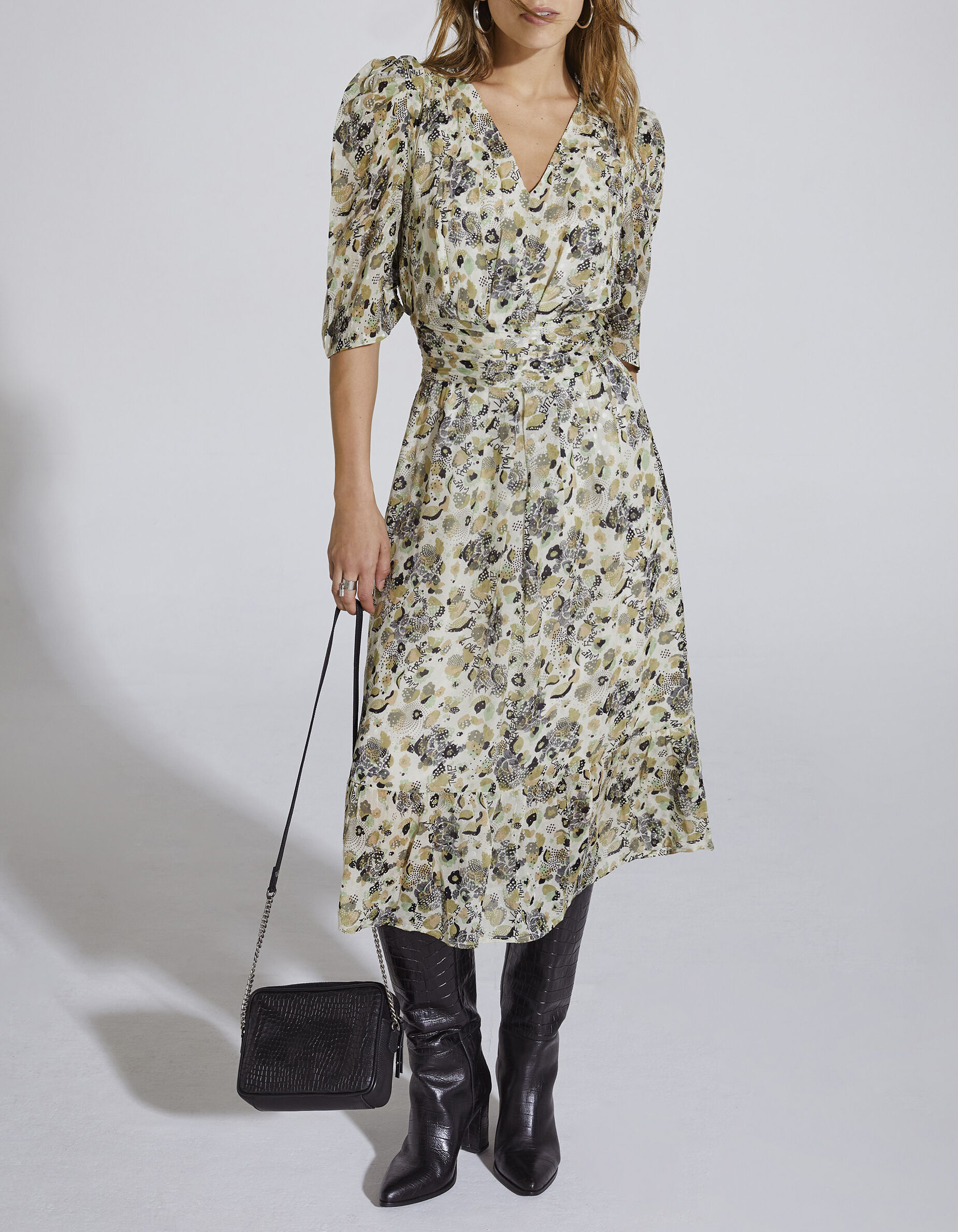 Jurk midi dames best sale