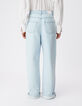Jean large bleu Chisa Femme-3