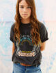 Tee-shirt gris anthracite SUMMER Sunshine fille-5