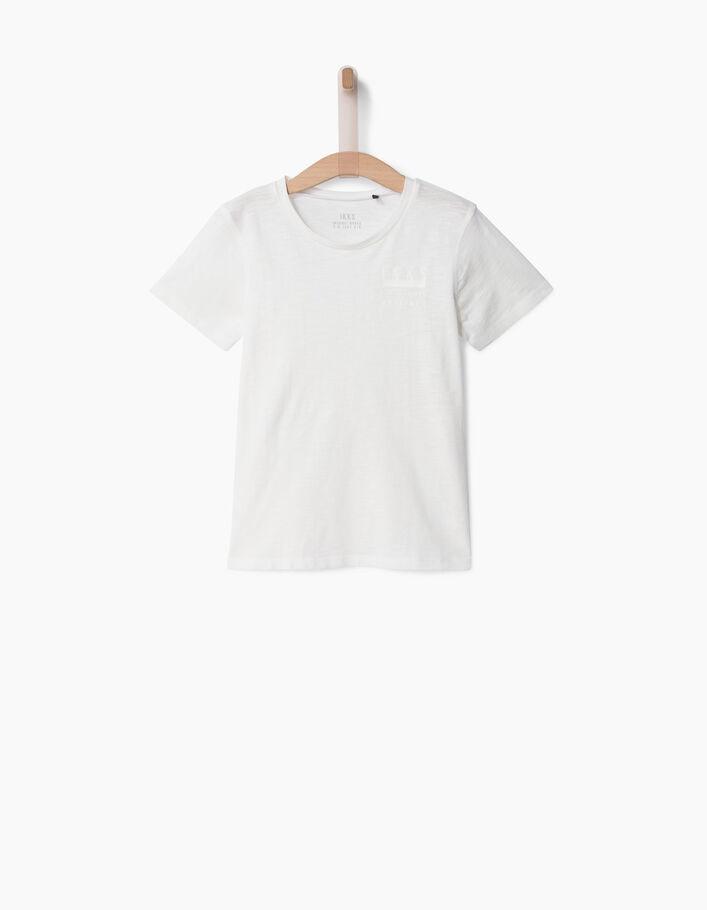 Tee-shirt blanc Essentiels - IKKS