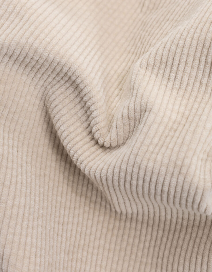 Herenbroek COMFORT beige ribfluweel-9