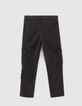 Pantal&oacute;n battle negro ni&ntilde;o-3