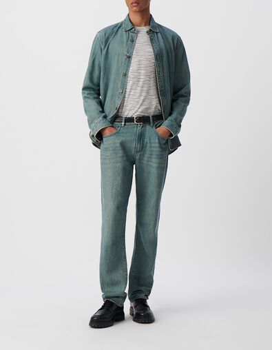 Blauwgrijze STRAIGHT jeans Heren - IKKS