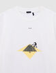Camiseta algodón orgánico crudo bmx en pirámide niño-2