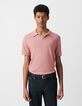 Men’s sakura slub knit polo shirt-2
