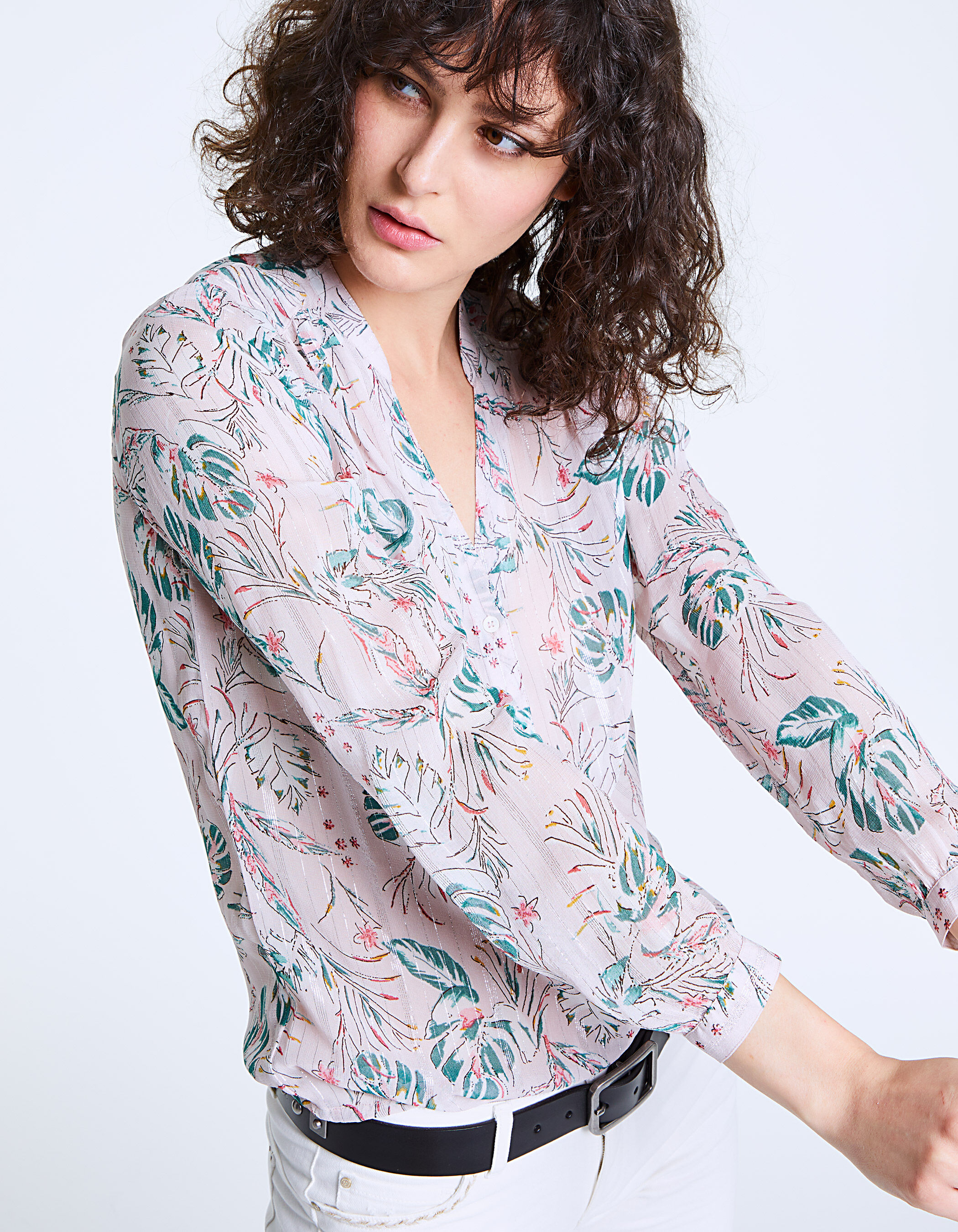 Blouse sales voile femme