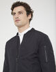 Blouson noir homme-2