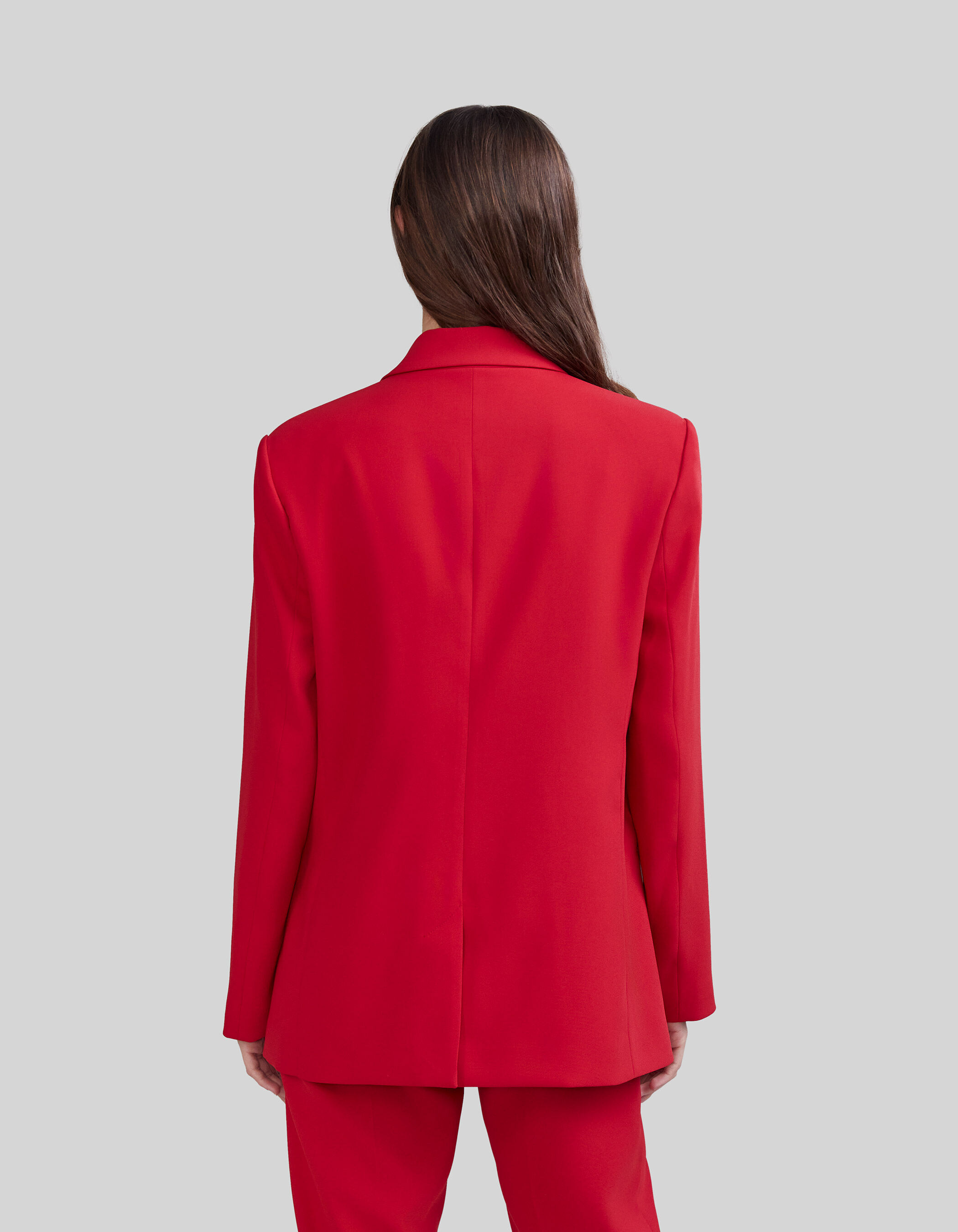 Veste de costume coquelicot croisee Femme IKKS
