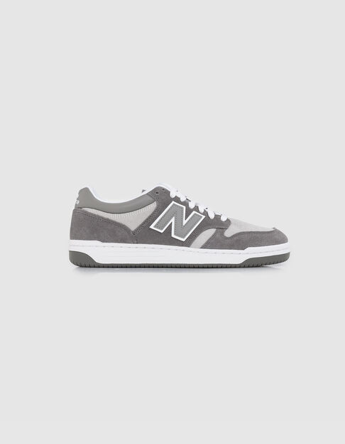 Baskets grises NEW BALANCE 480 Homme - IKKS