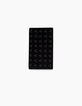 I.Code black studded suede wallet-2