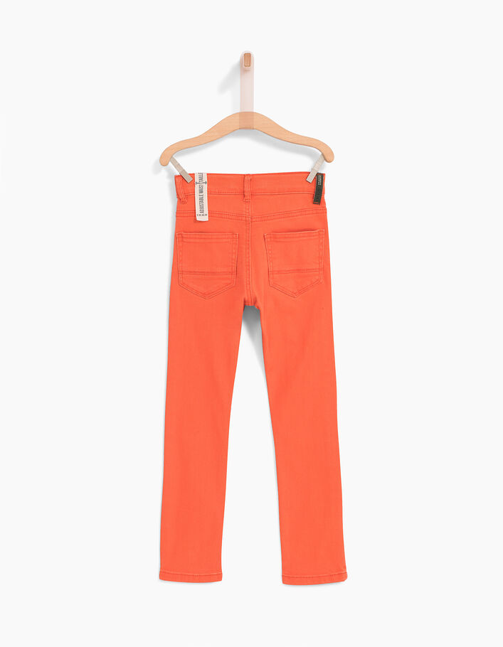Boys’ slim orange jeans - IKKS