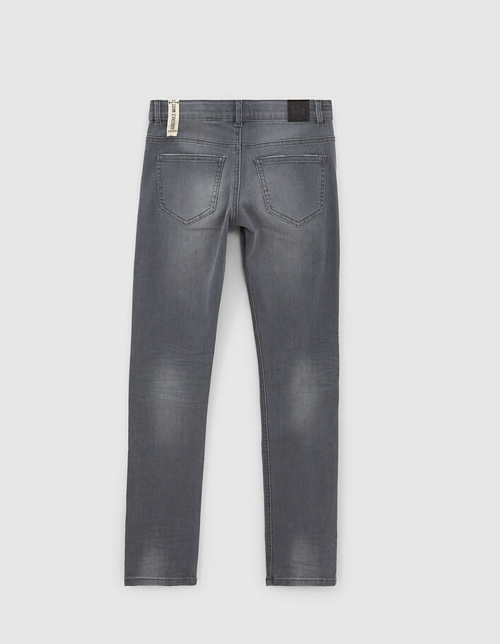 Blue grey slim jeans jongens  - IKKS