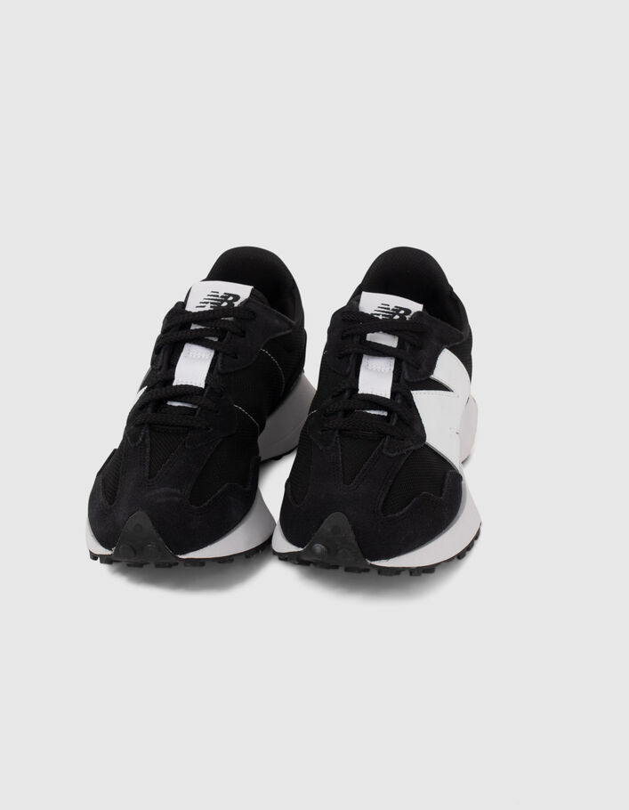 Deportivas NEW BALANCE 327 negras y blancas-2