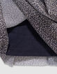 Marineblaues Mädchen-Tüllkleid Mischgewebe Leo-Schleife-5