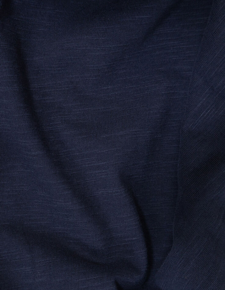 Marine T-shirt biokatoen lenticulaire opdruk jongens-8