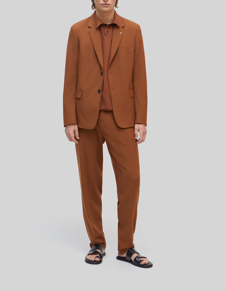 Pure Edition – Men’s cognac suit jacket-3