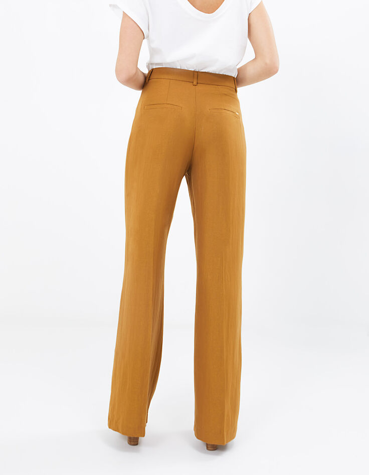 Pantalon large camel irisé I.Code-3