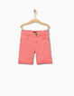 Bermudas rosa medio vaqueras niño -2
