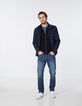 Cardigan marine esprit teddy Homme-6