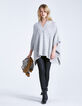Poncho punto tricot-6
