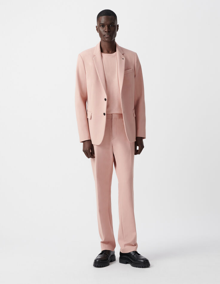 Veste de costume bois de rose Homme-2