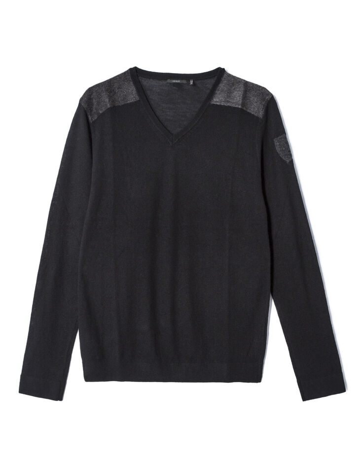 Pull col V homme-5