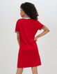 Sportliches Kleid in Rot I.Code-4