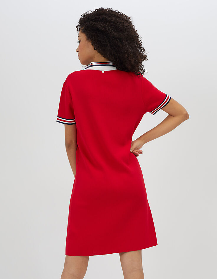 Sportliches Kleid in Rot I.Code-4