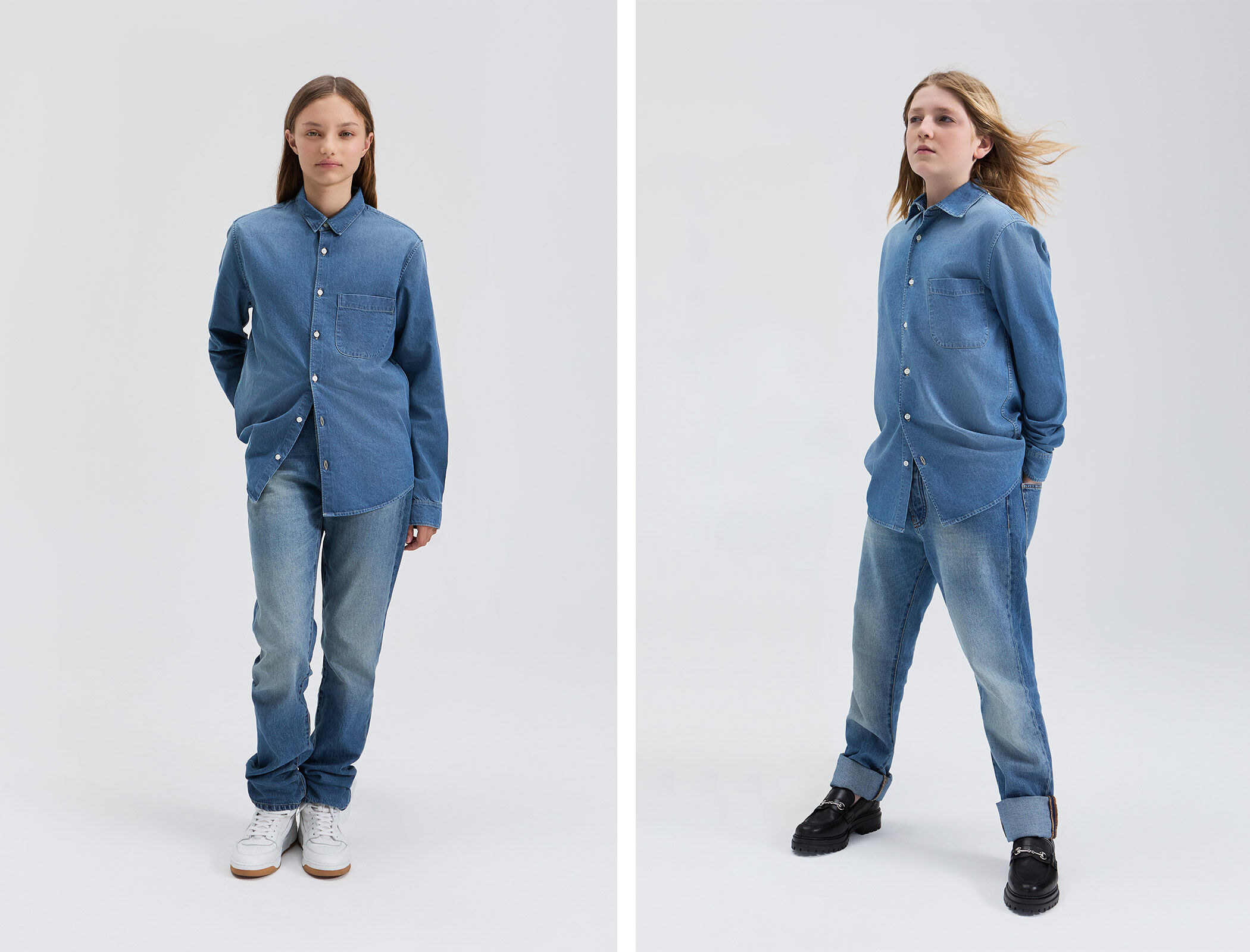 Chemise jean ikks femme on sale