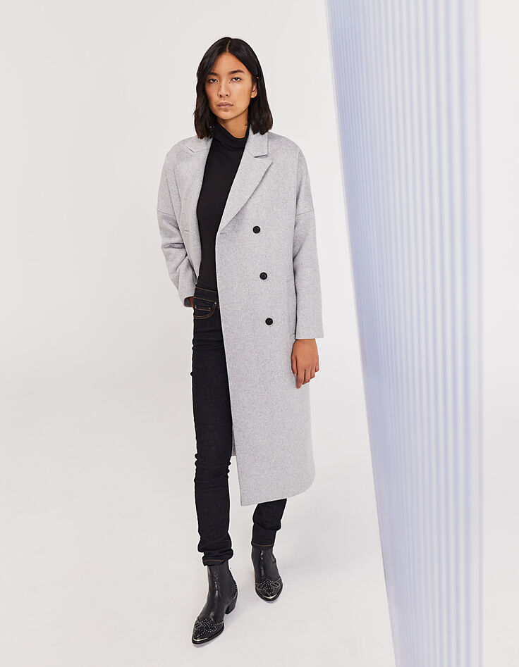 Top IKKS En Laine Gris – Taille S – Coupe Débardeur – Occasion Très Bon état