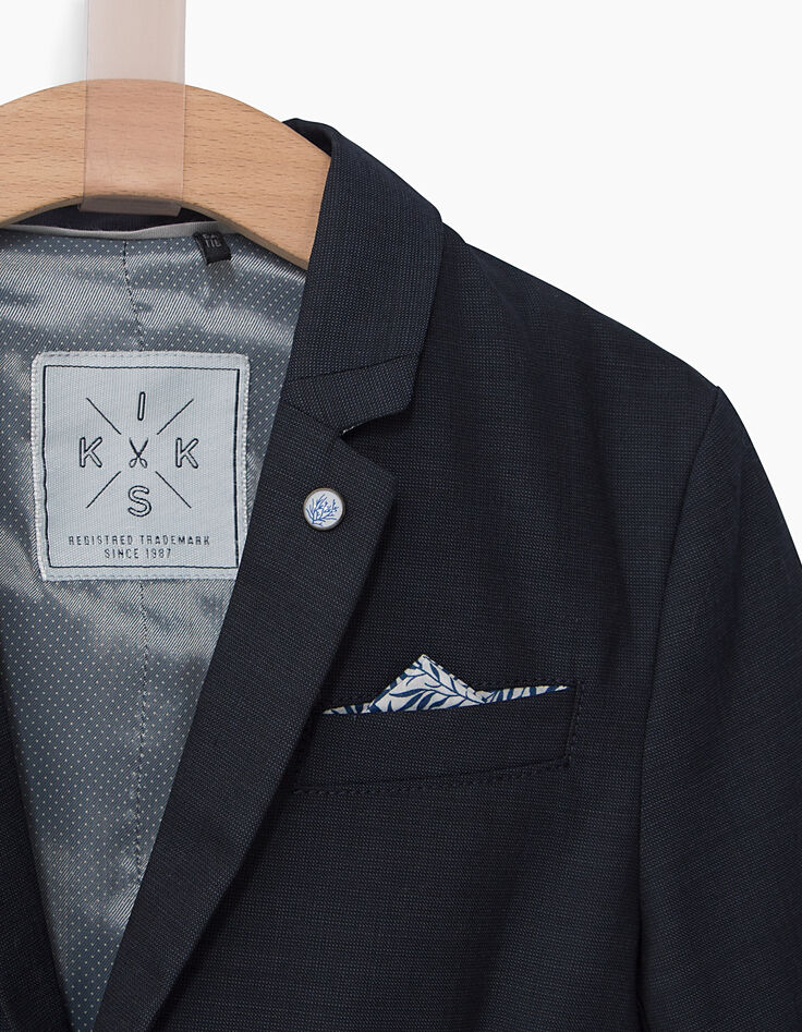 Veste de costume bleu marine garçon-3