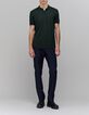 Herren Poloshirt aus Baumwolle und Modal in Flaschengr&uuml;n-2