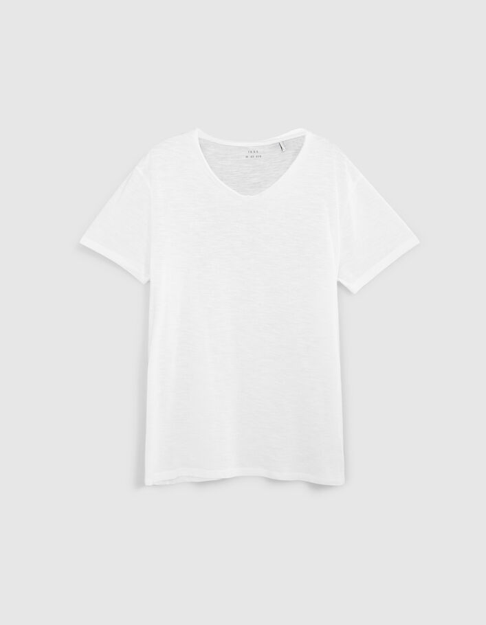 Weißes Herren-T-Shirt L'Essentiel-5