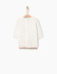 Baby girls’ ecru dress-2